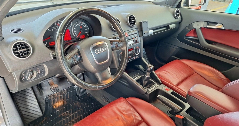 Audi A3 cena 19400 przebieg: 122512, rok produkcji 2005 z Orzesze małe 466